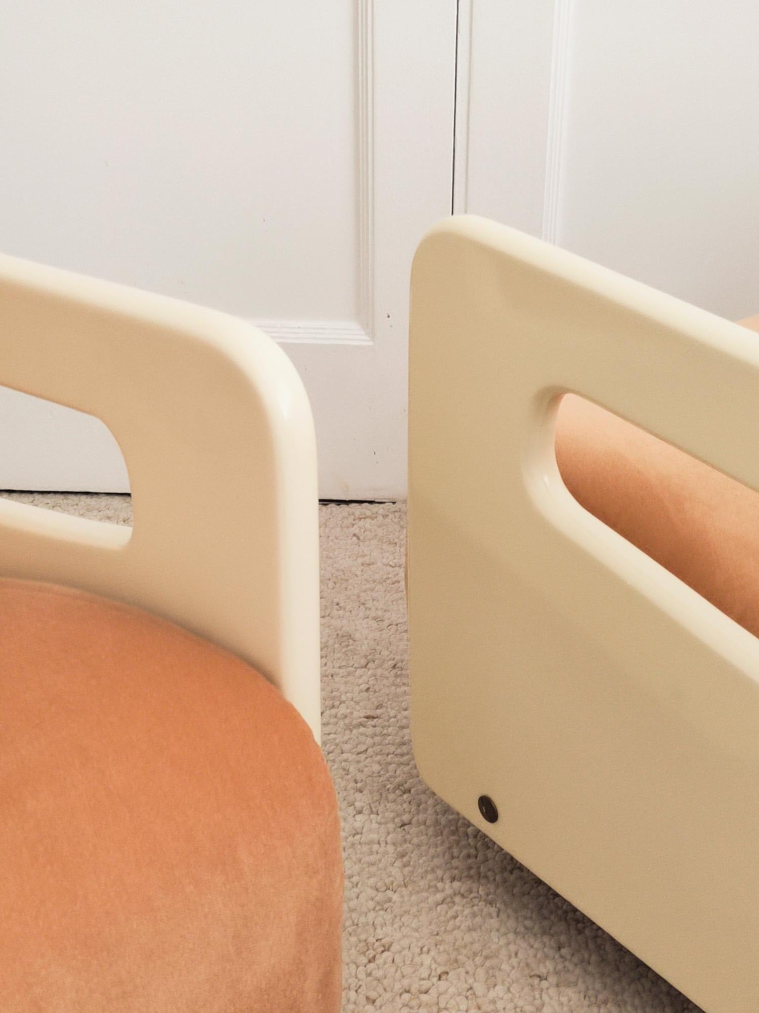 Pair of Toruga Armchairs by Beka - Italy 1960s Chairs