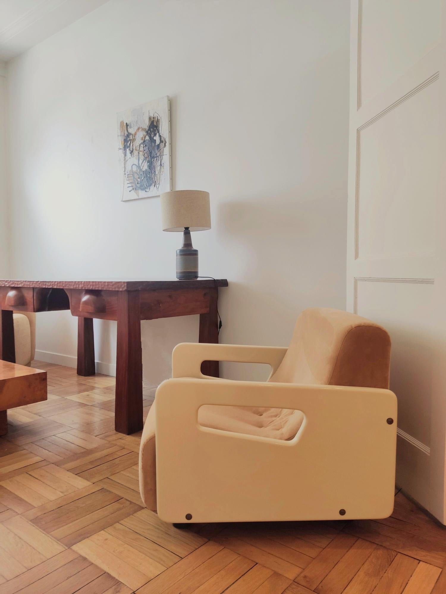 Pair of Toruga Armchairs by Beka - Italy 1960s Chairs