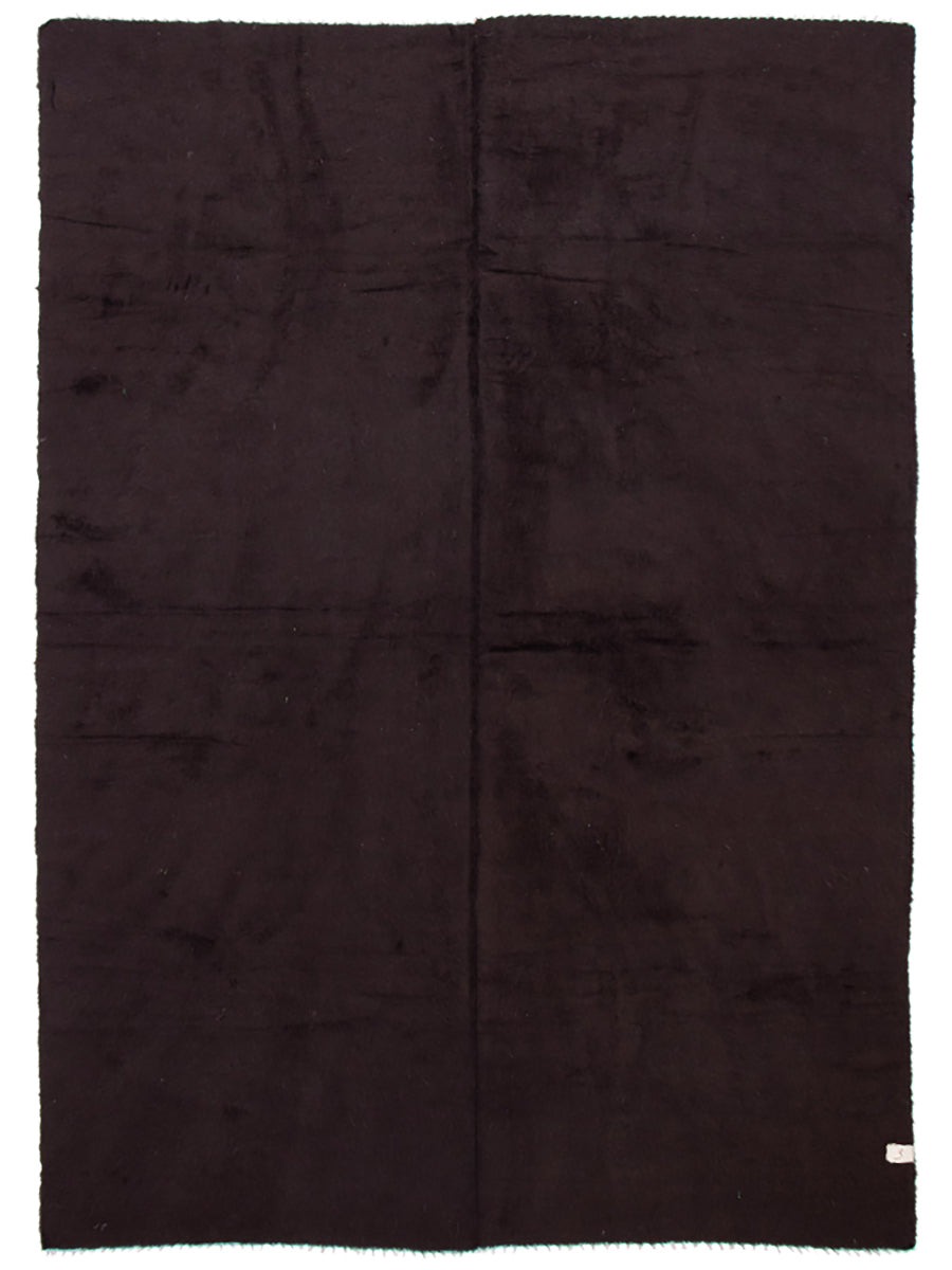 Turkish Flokati in Noir, 7'10" x 11' Rugs