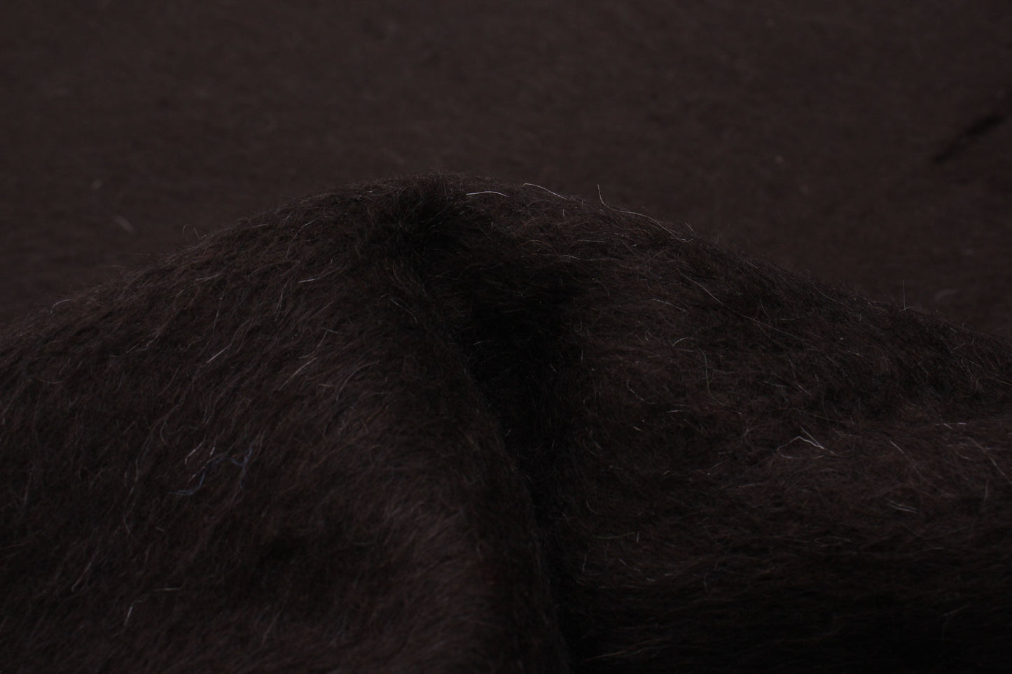 Turkish Flokati in Noir, 7'10" x 11' Rugs