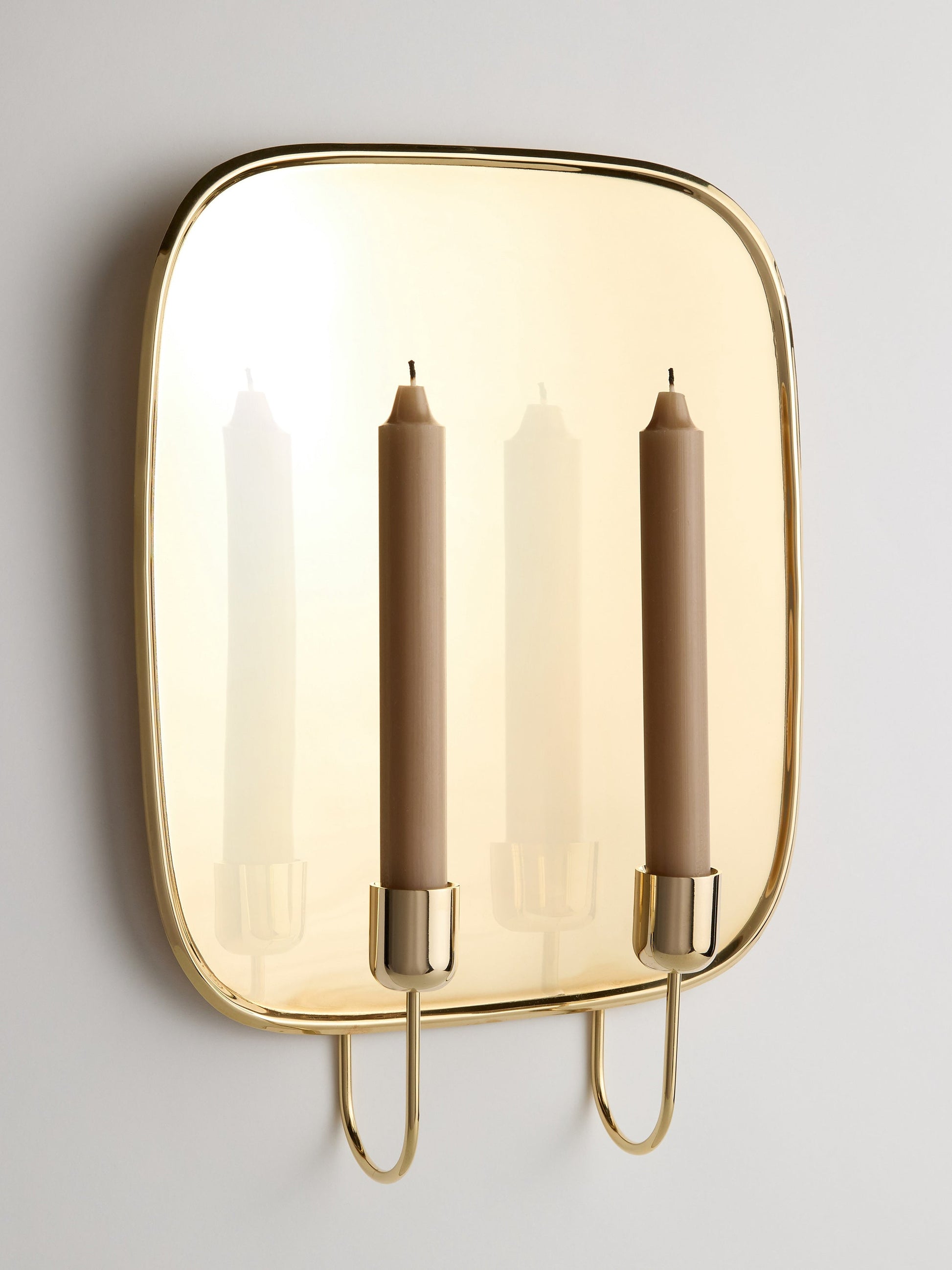Uma Brass Wall Sconce - Unlacquered Sconces