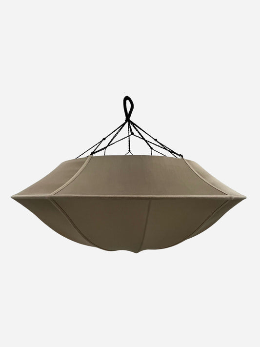 Umbrella Silk Pendant in Cashmere by Oi Soi Oi Pendant Lights