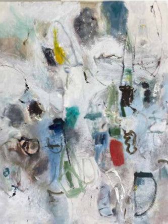 Untitled Acrylic on Canvas, 30" x 24" Artwork