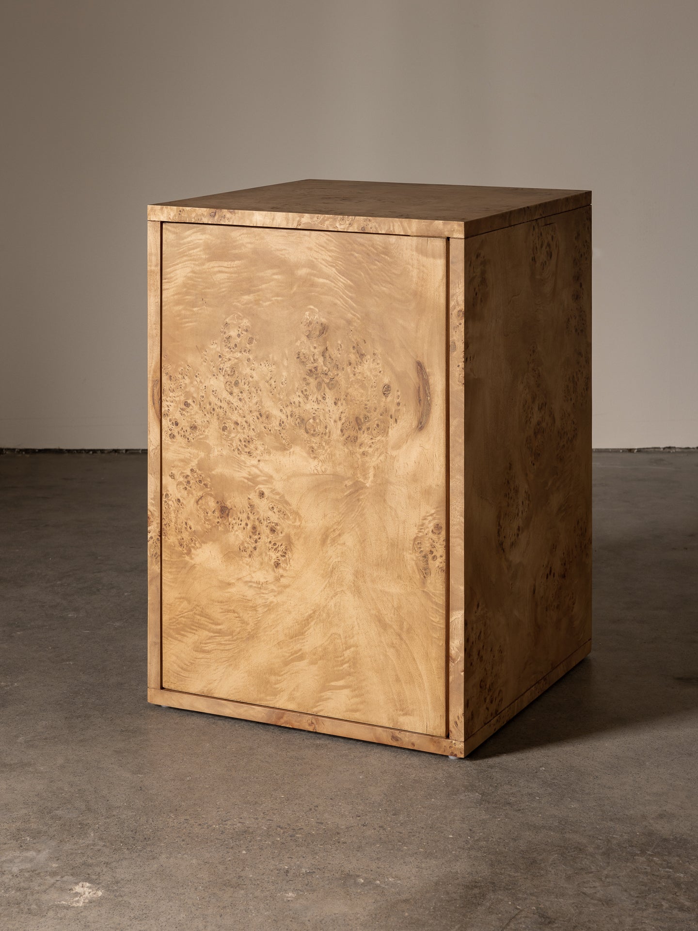 Vernier Linear Side Table, Natural End Tables