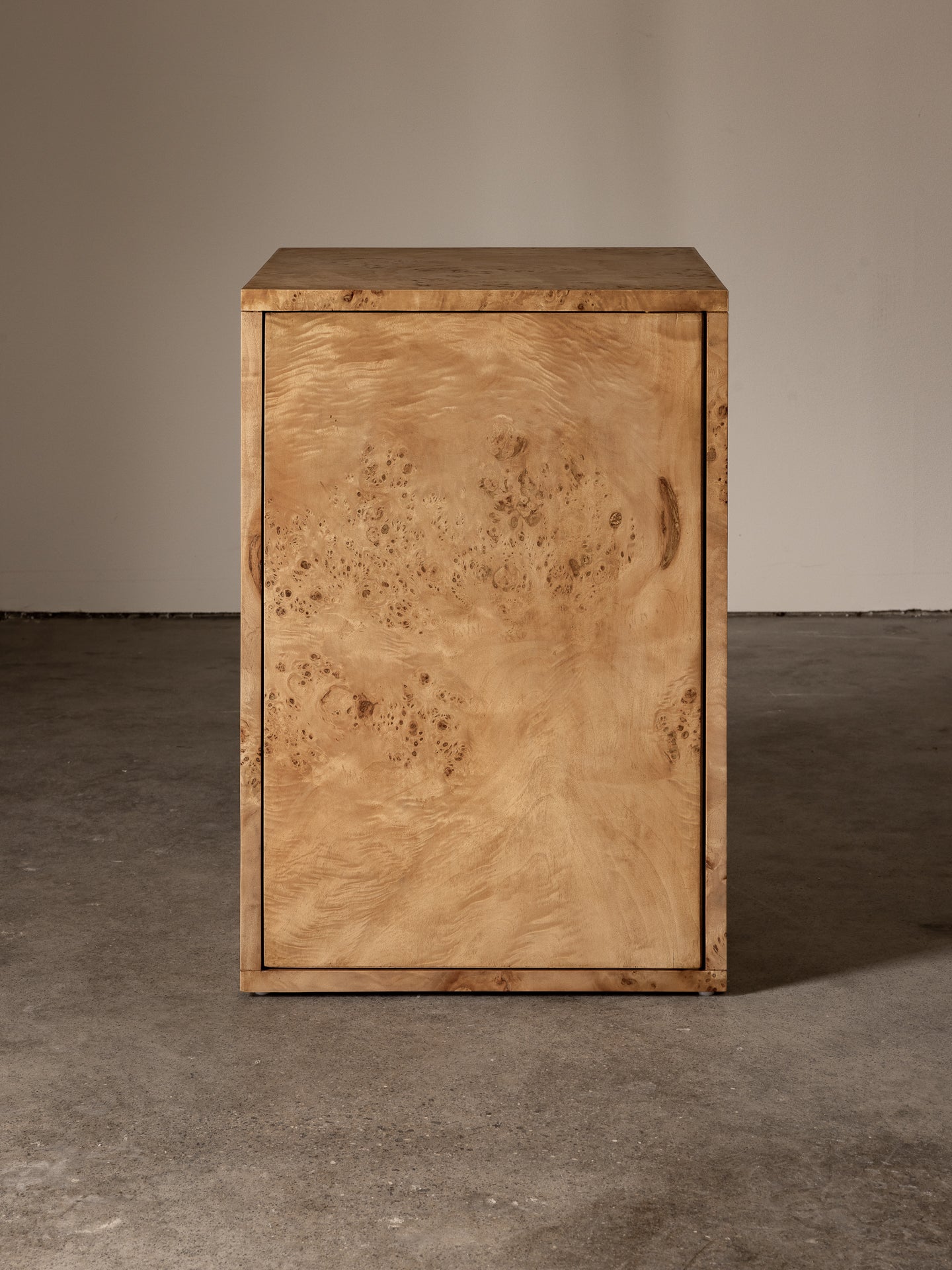 Vernier Linear Side Table, Natural End Tables