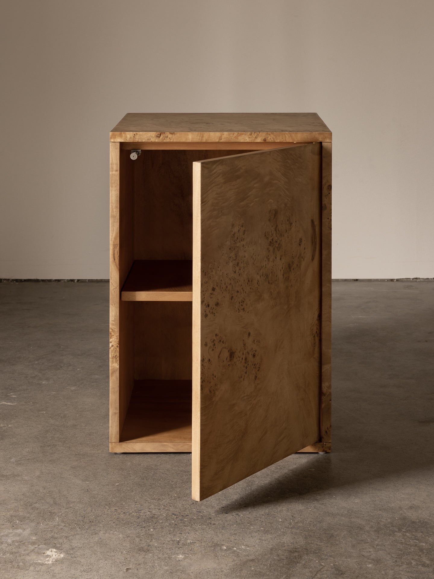 Vernier Linear Side Table, Natural End Tables