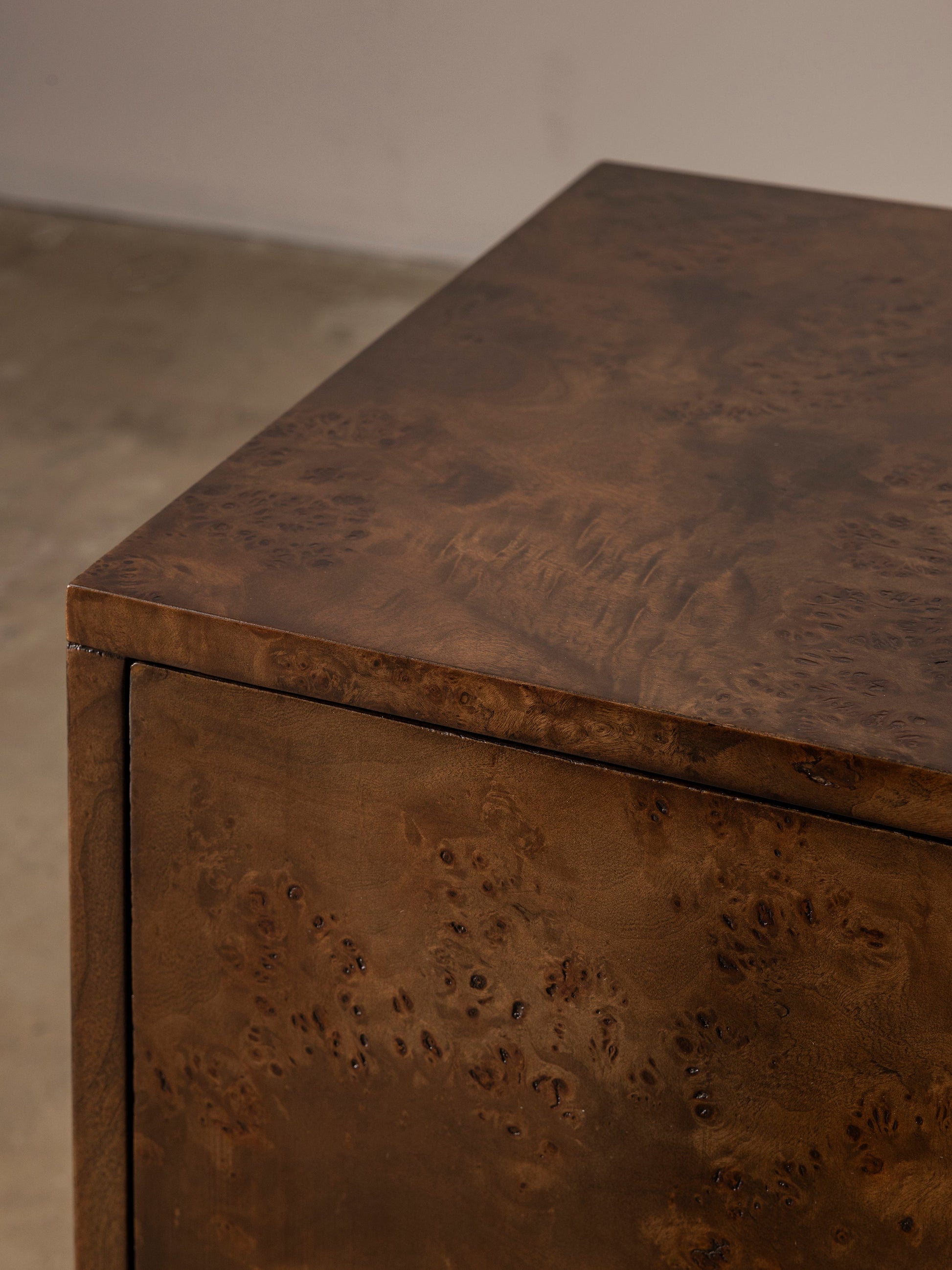 Vernier Linear Side Table, Tabac End Tables