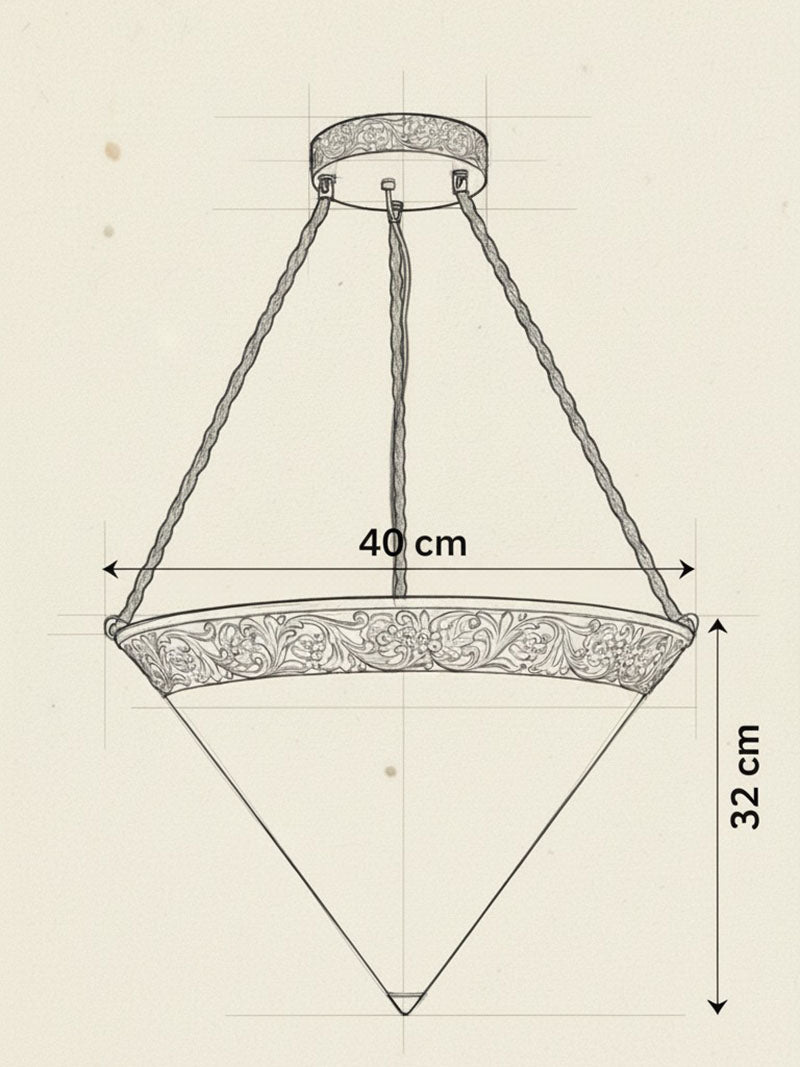 Vestige Brun Ceramic Hanging Pendant Pendant Lights
