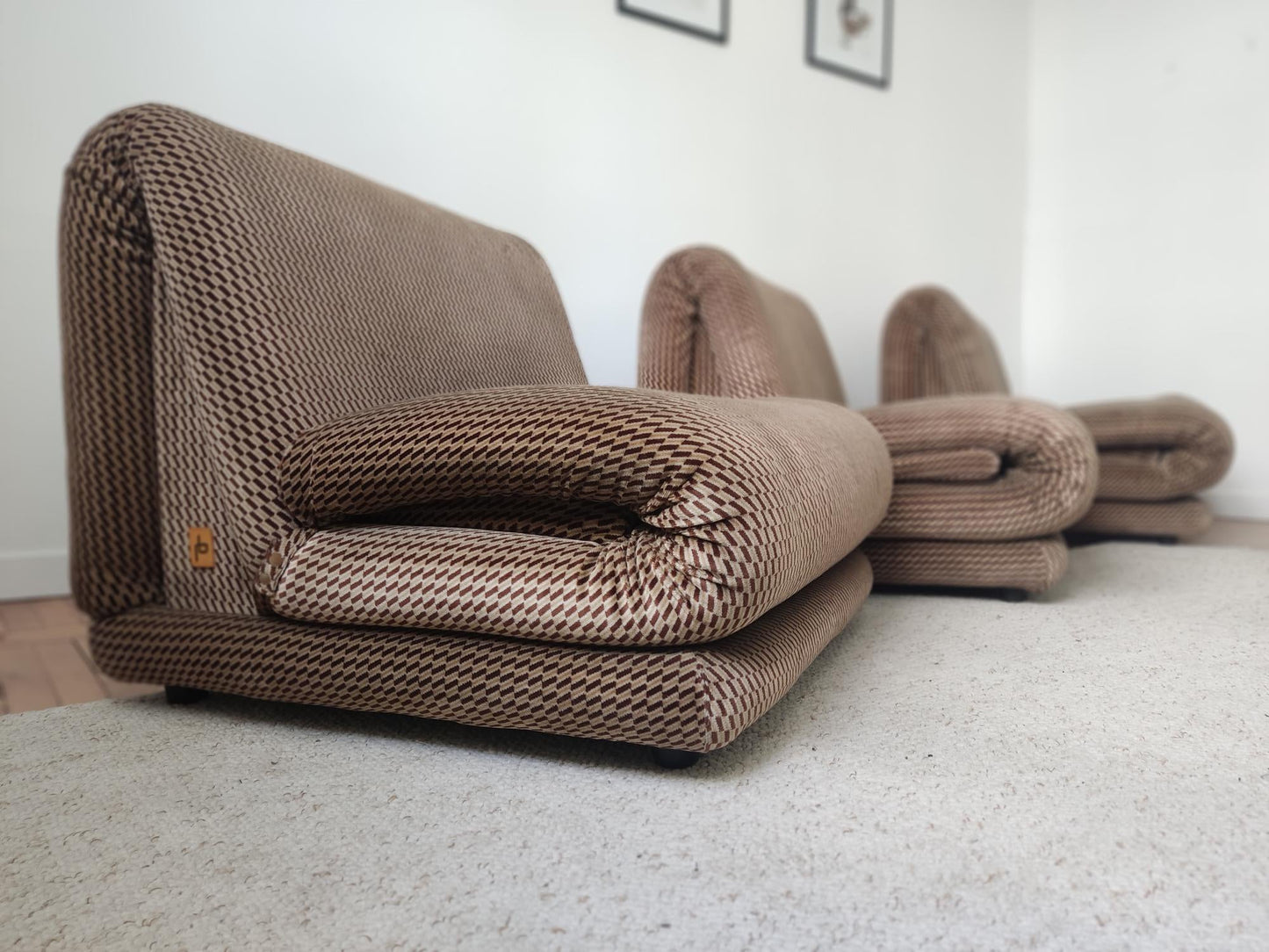 3-Module Sofa - Italy 70s Sofas