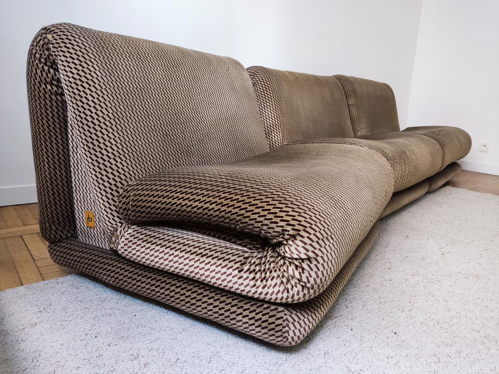 3-Module Sofa - Italy 70s Sofas