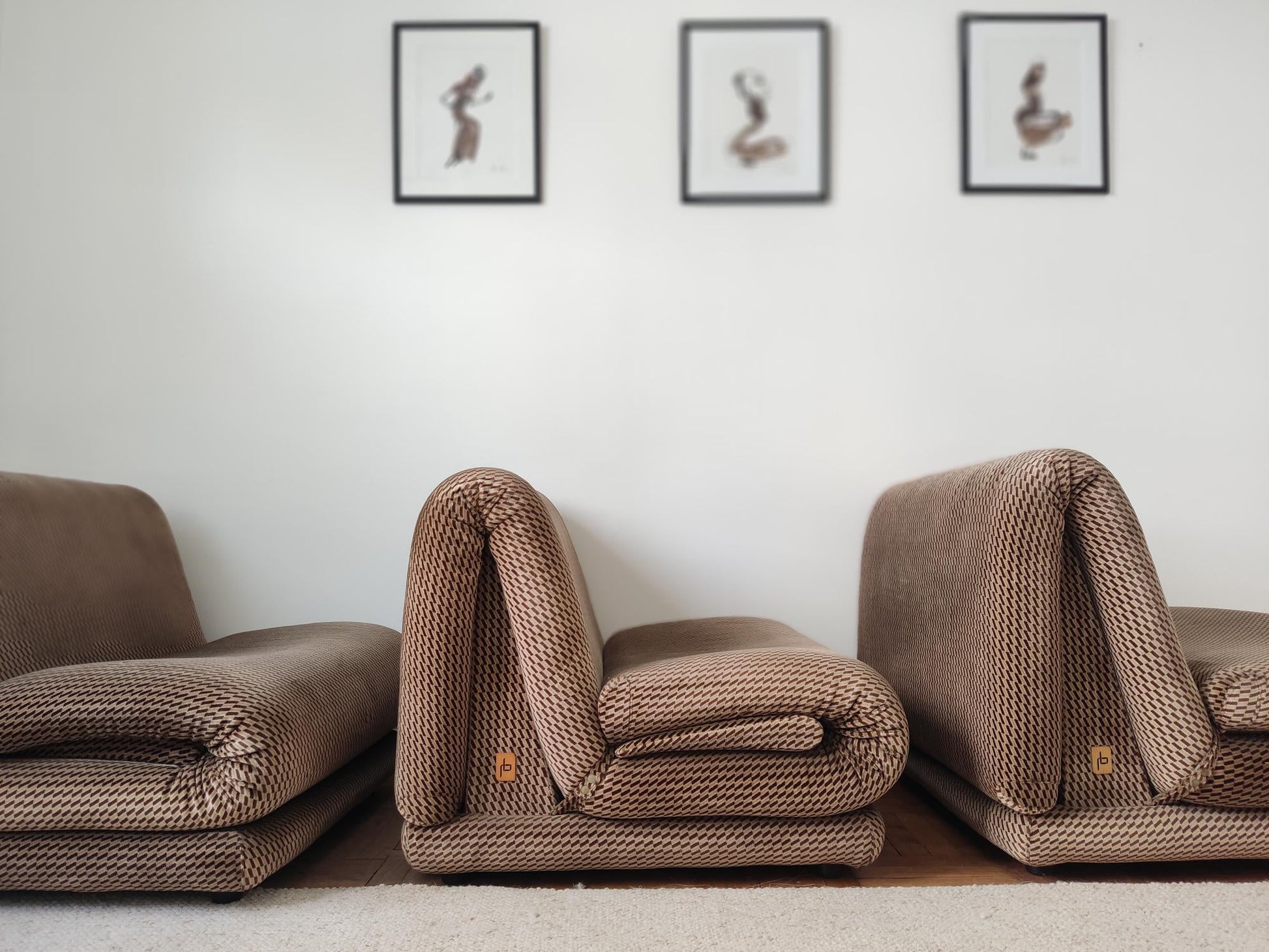 3-Module Sofa - Italy 70s Sofas