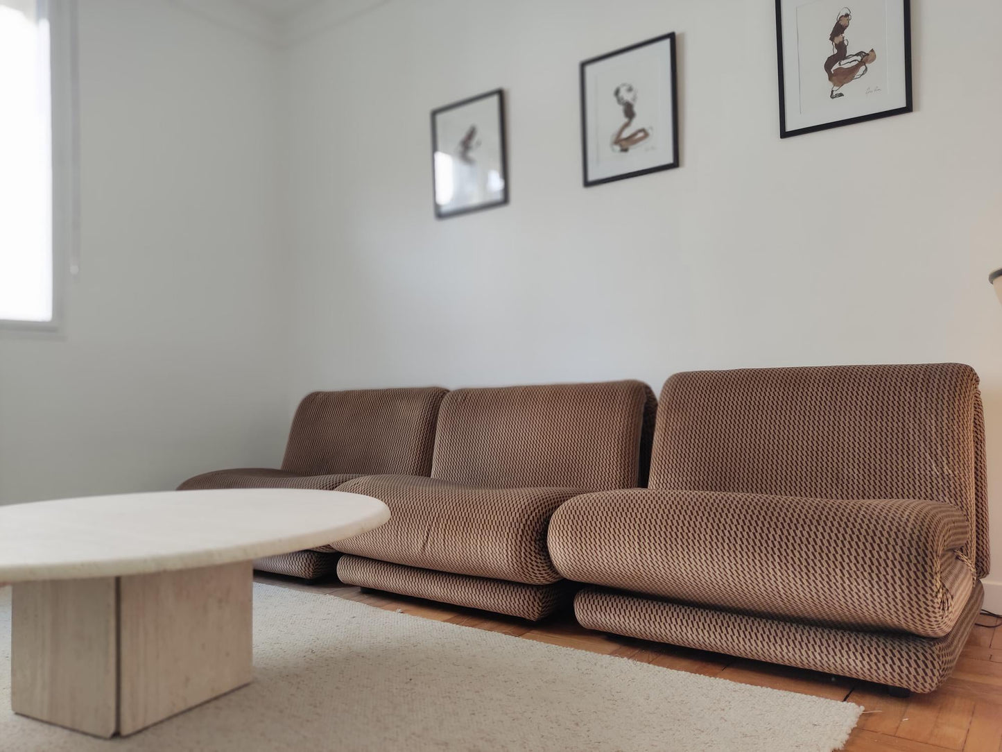 3-Module Sofa - Italy 70s Sofas