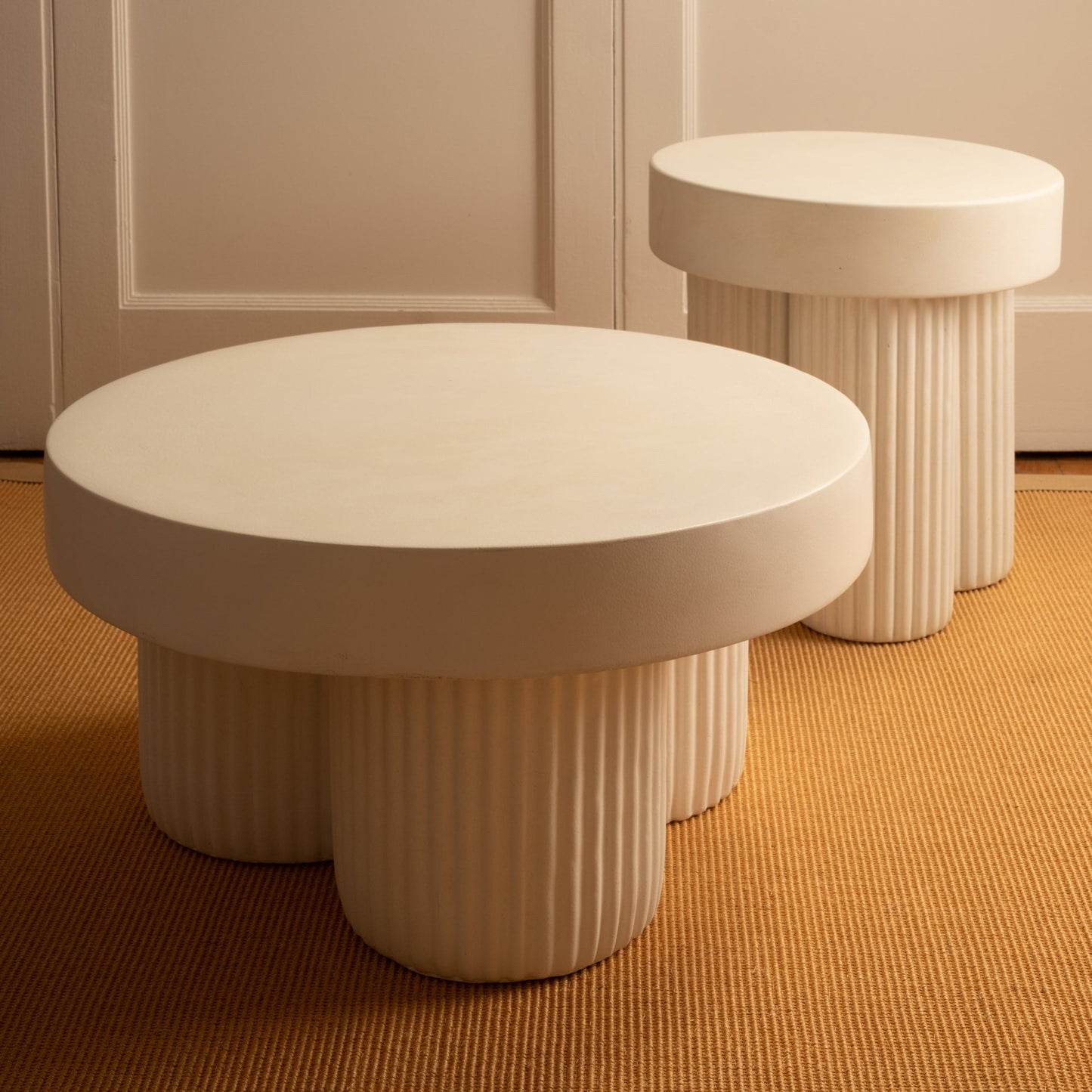 Fiber Concrete Nesting Tables Nesting Tables