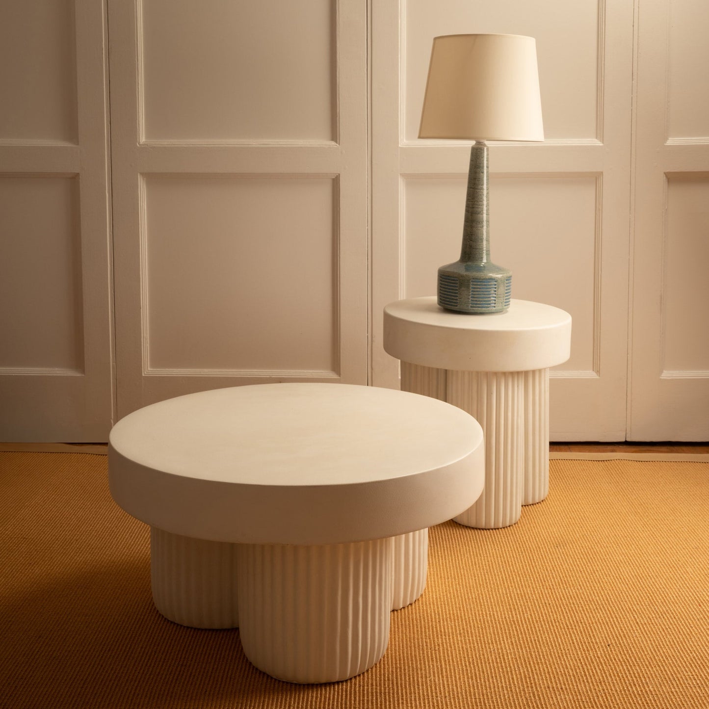 Fiber Concrete Nesting Tables Nesting Tables