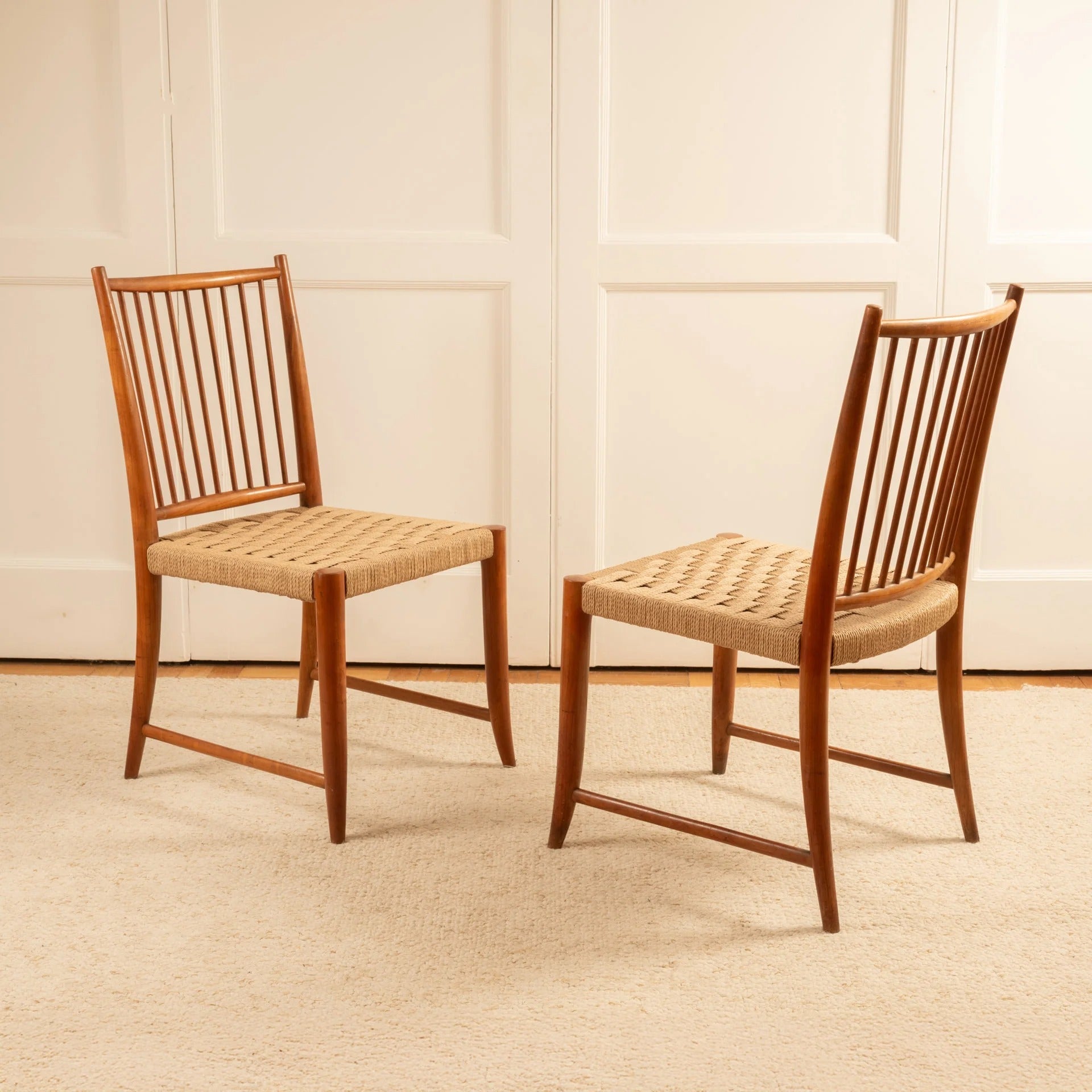 Pair of Paolo Buffa Chairs Dining Chairs