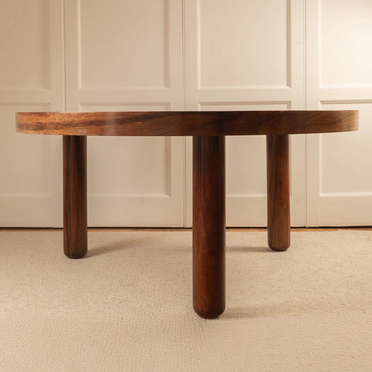 Zalszupin Round Dining Table, Brazil 1970s Dining Tables