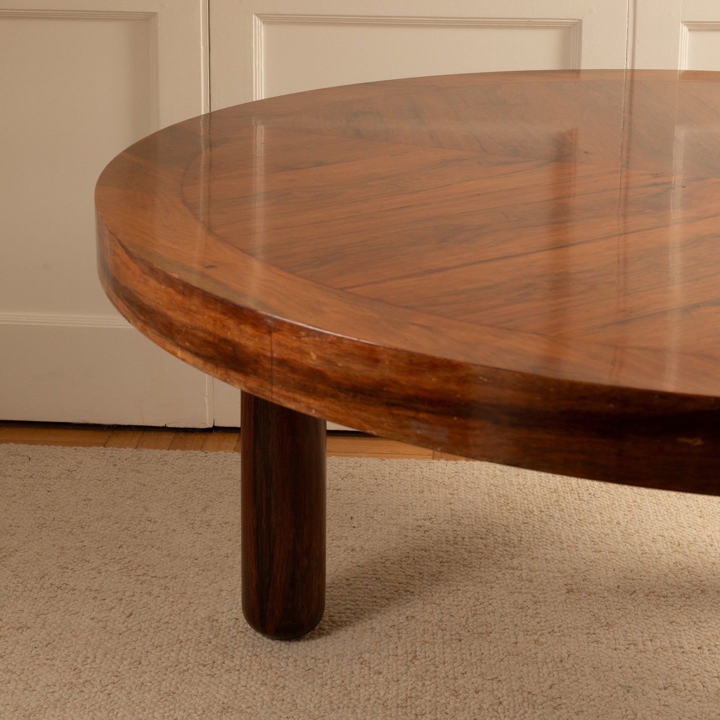 Zalszupin Round Dining Table, Brazil 1970s Dining Tables