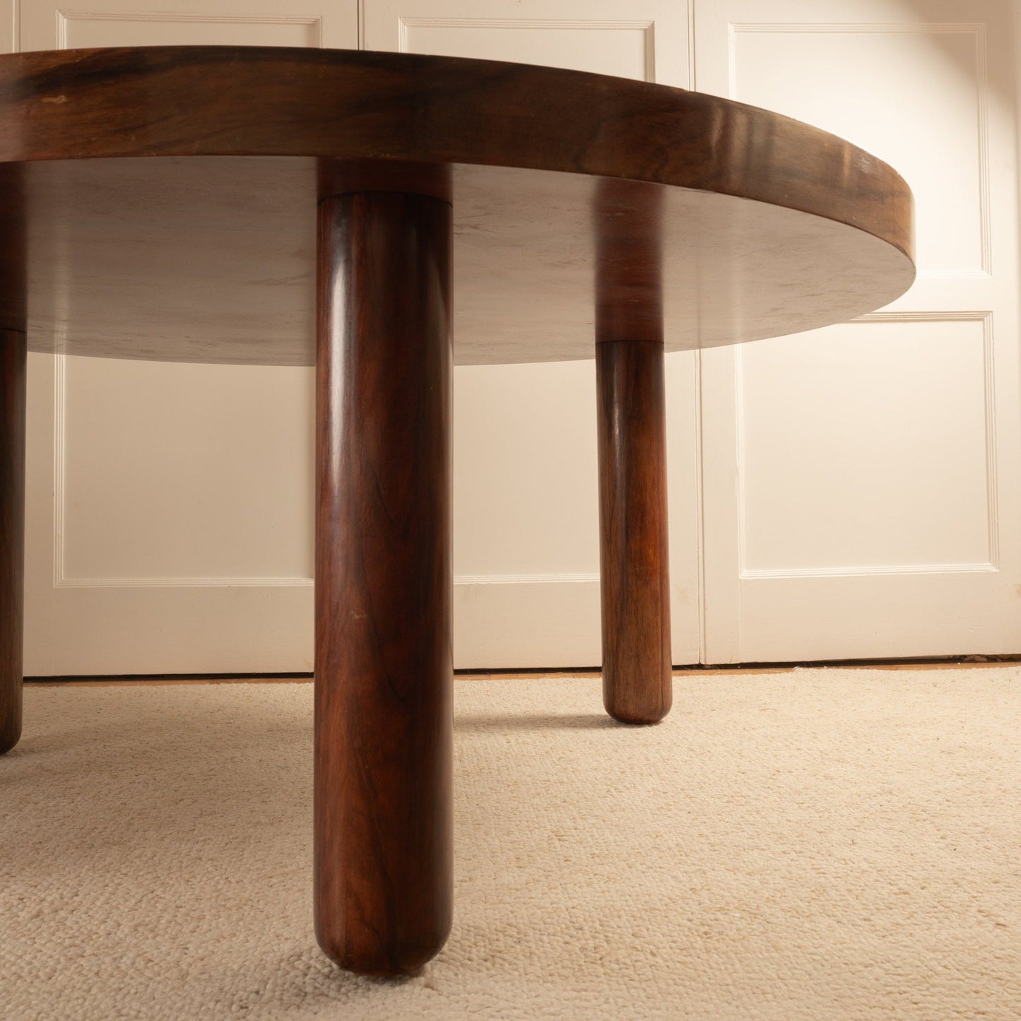 Zalszupin Round Dining Table, Brazil 1970s Dining Tables