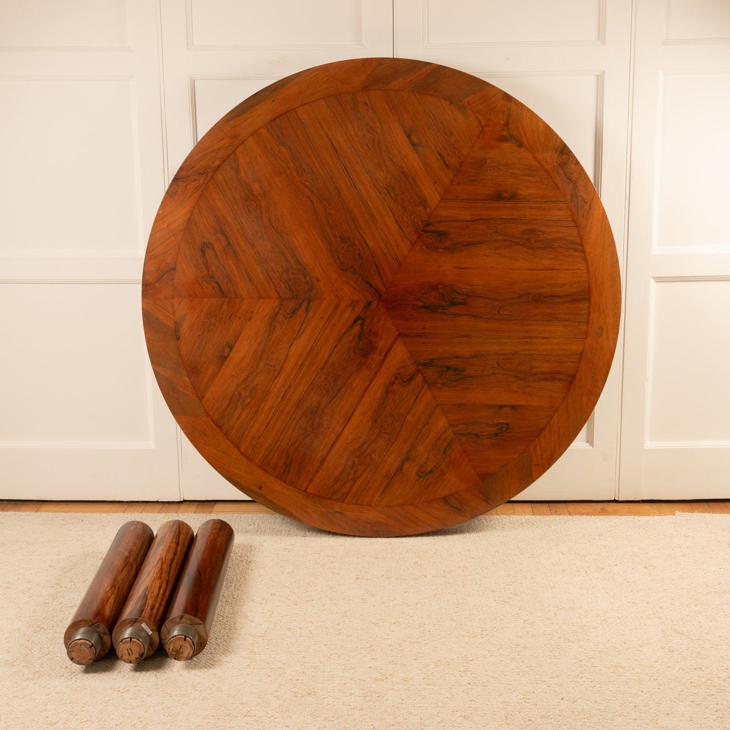 Zalszupin Round Dining Table, Brazil 1970s Dining Tables