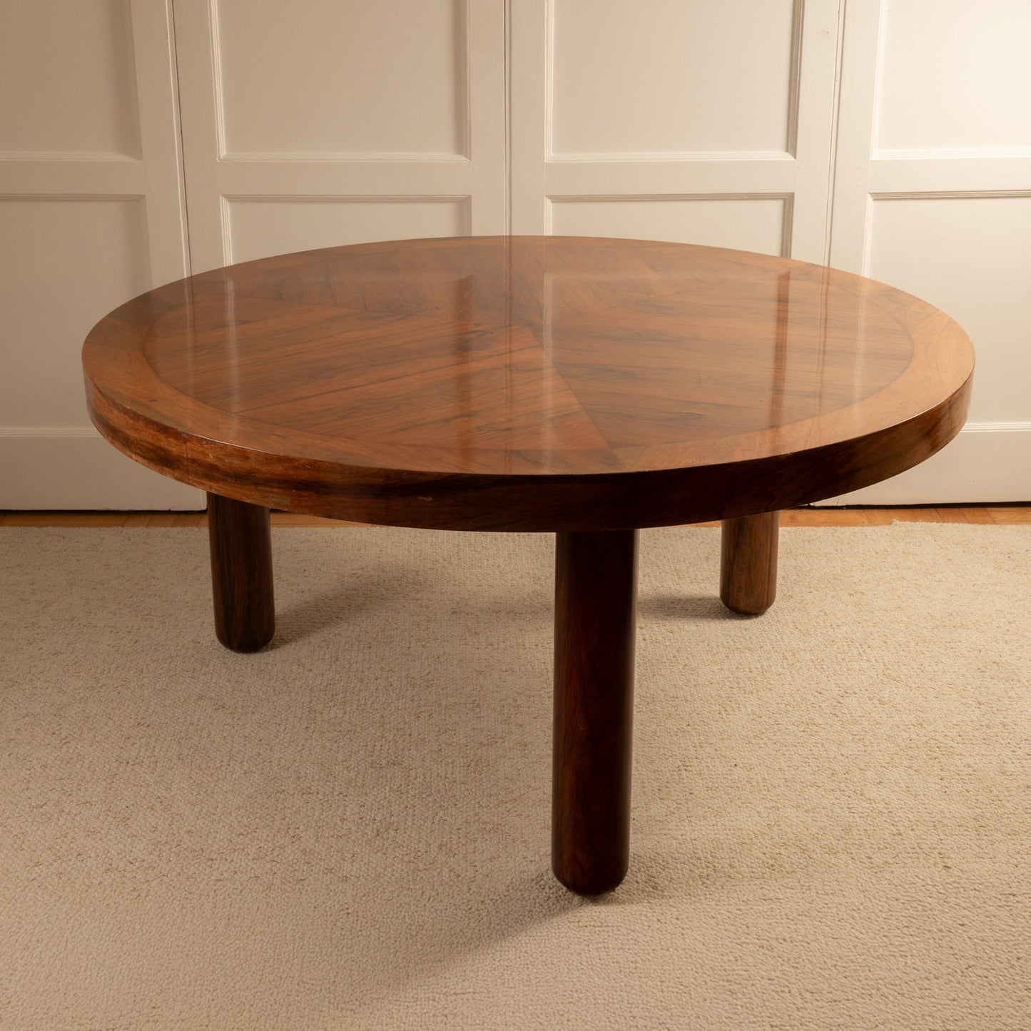 Zalszupin Round Dining Table, Brazil 1970s Dining Tables