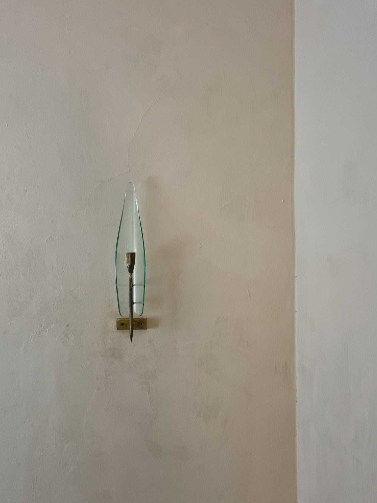 Wall Sconces Designed and Produced by Cristal Art, Italy 1950 Sconces