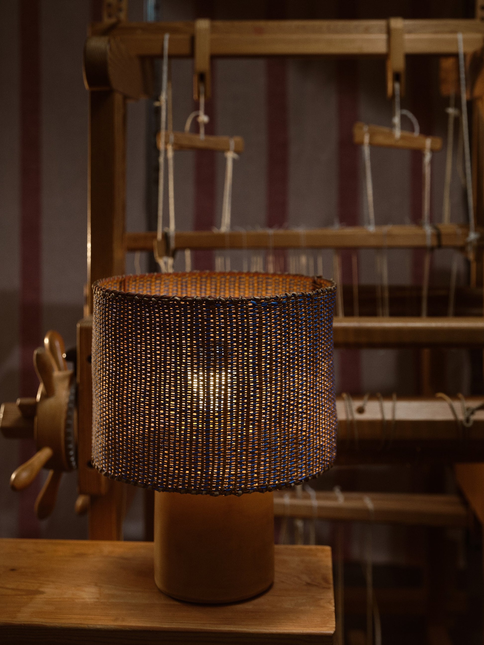 Small Weaving Lamp Table Lamps