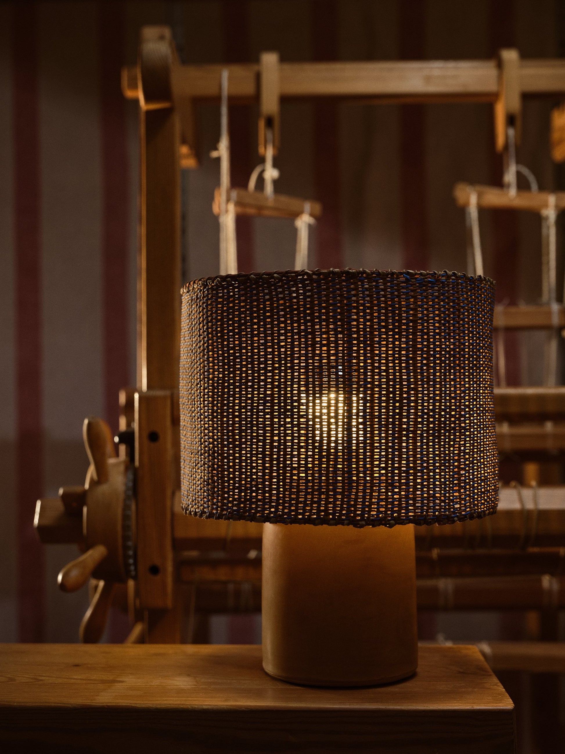 Small Weaving Lamp Table Lamps