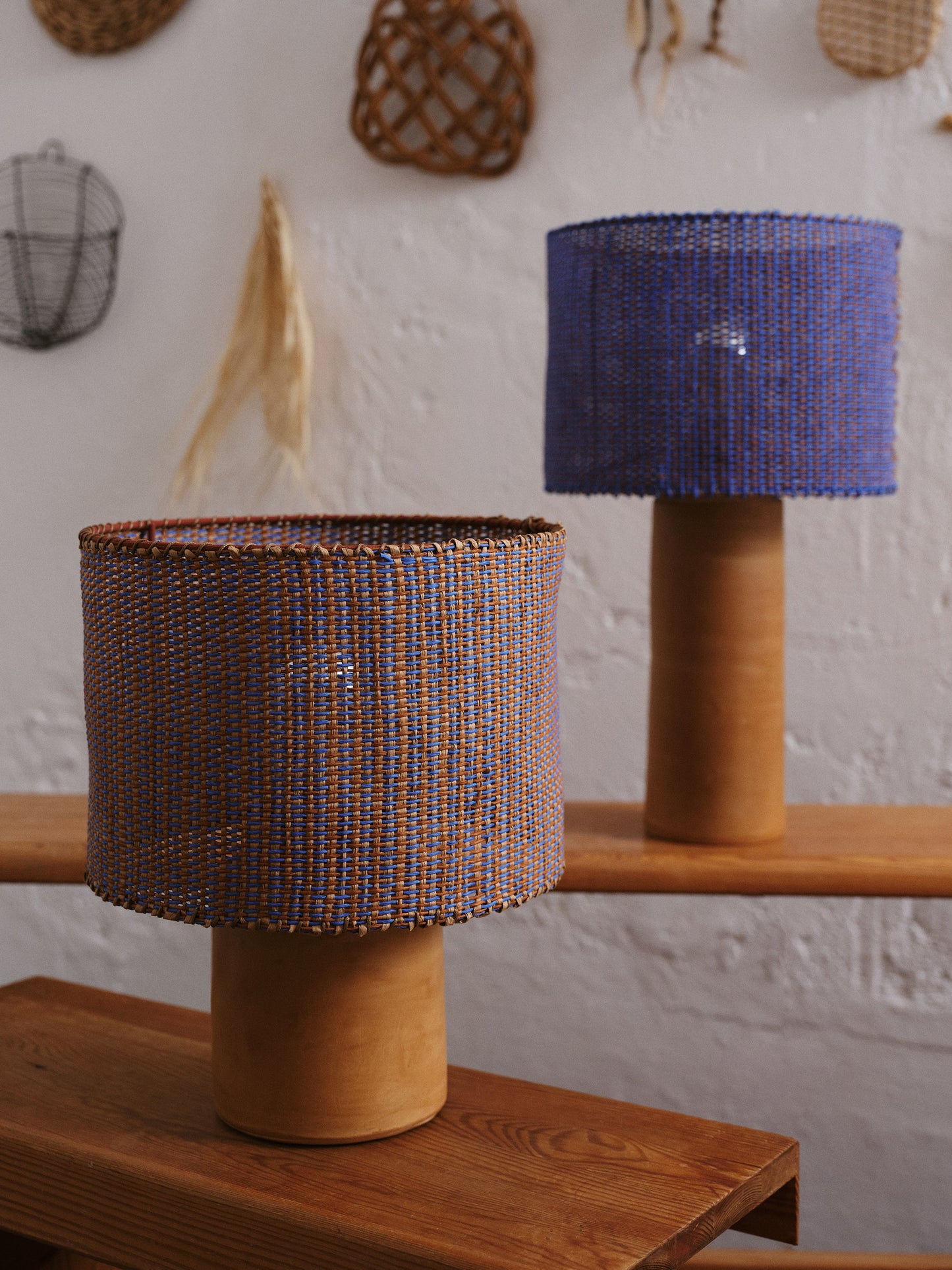 Small Weaving Lamp Table Lamps