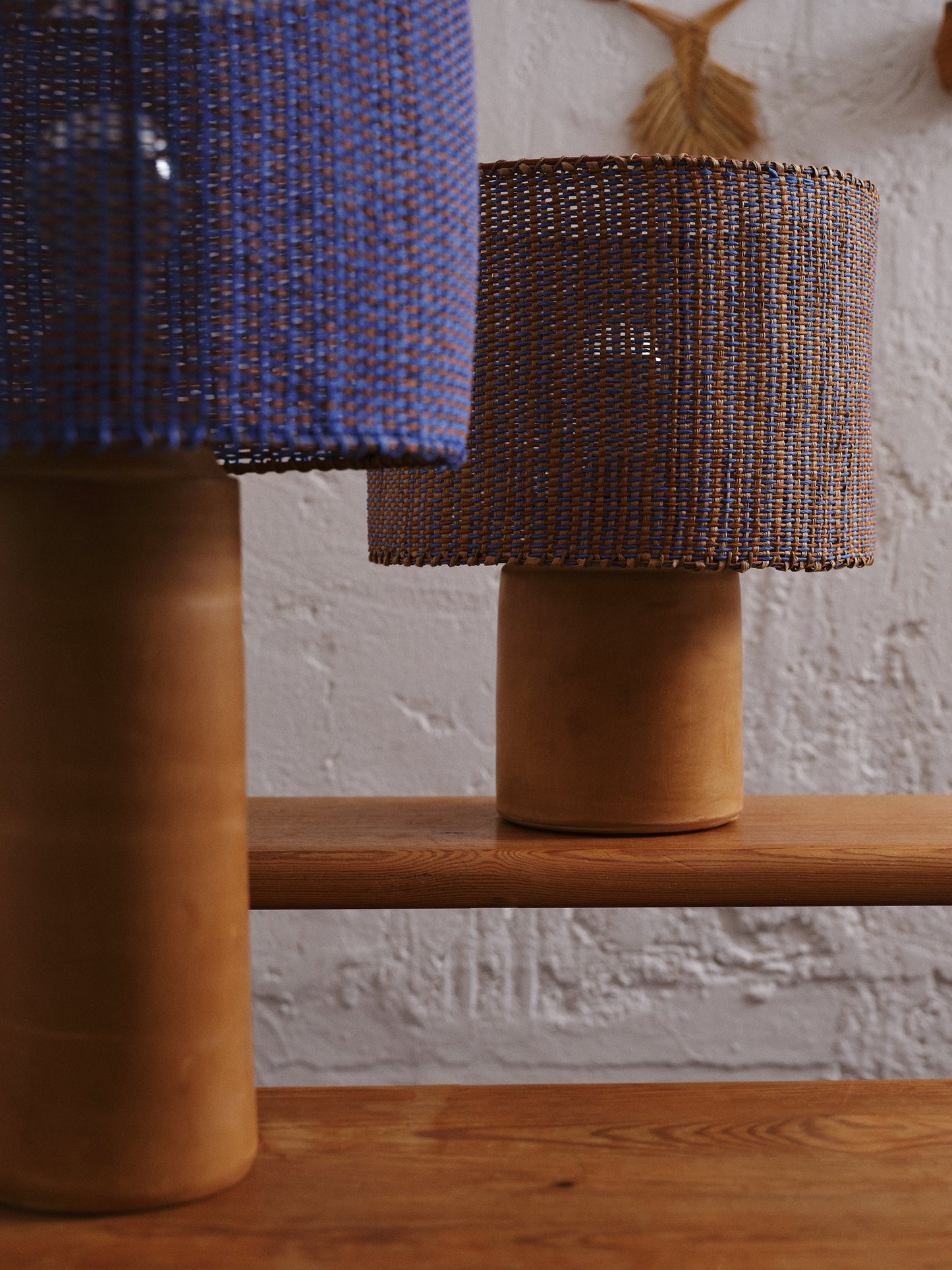 Small Weaving Lamp Table Lamps