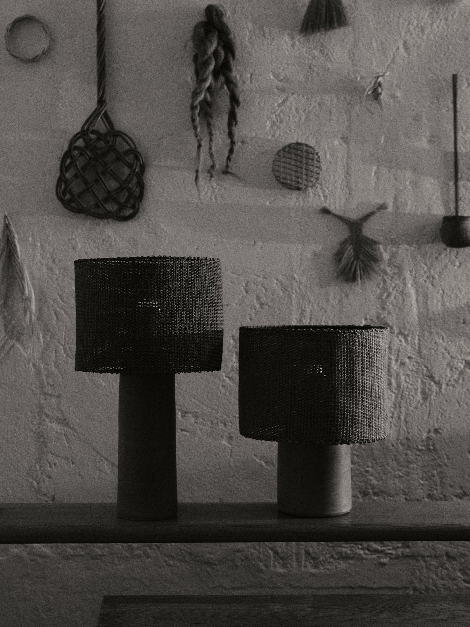 Small Weaving Lamp Table Lamps