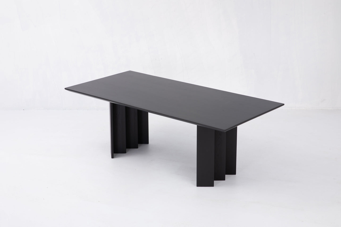 Zafal Dining Table in Black by Sun at Six Dining Tables