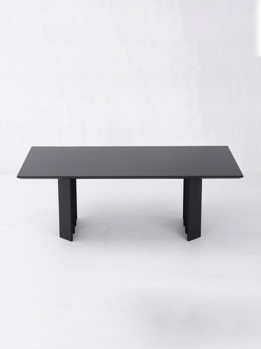 Zafal Dining Table in Black by Sun at Six Dining Tables