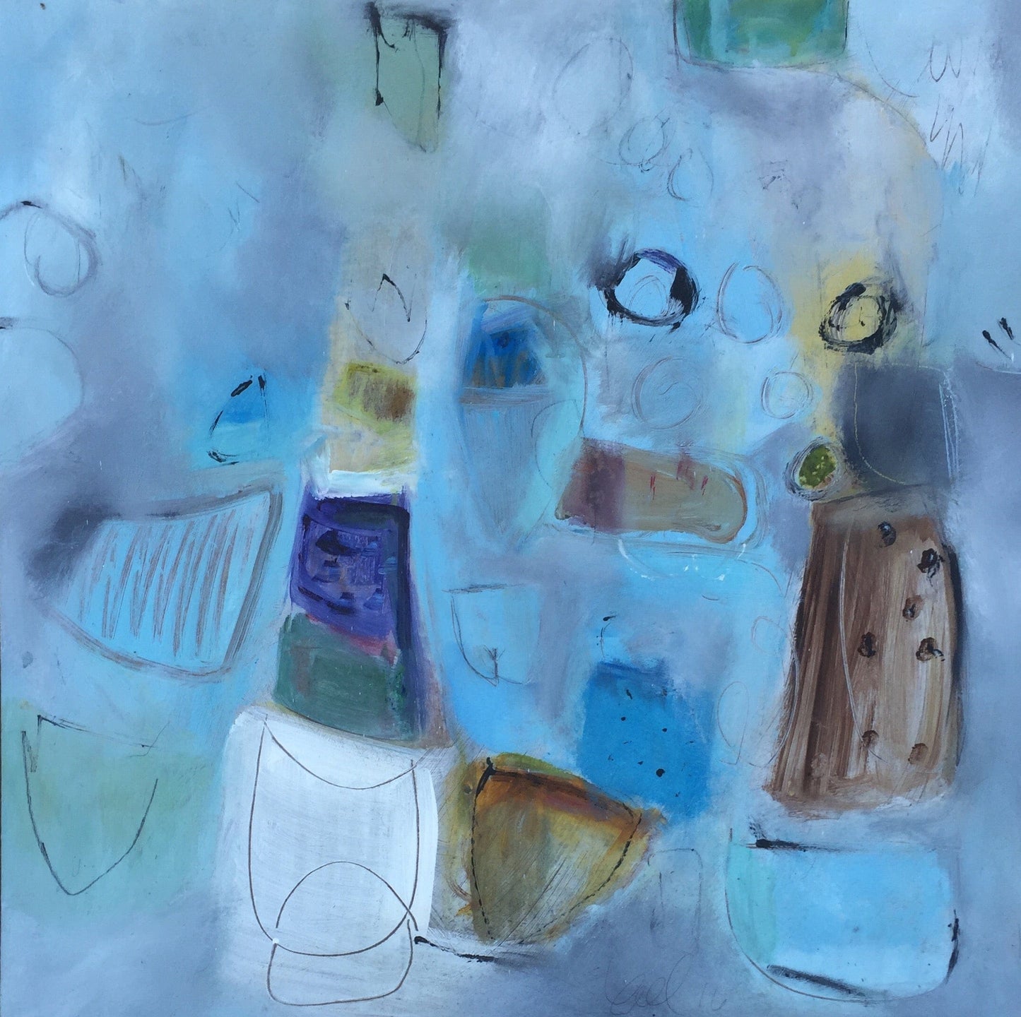 Acrylic on Panel by Gary Oglander