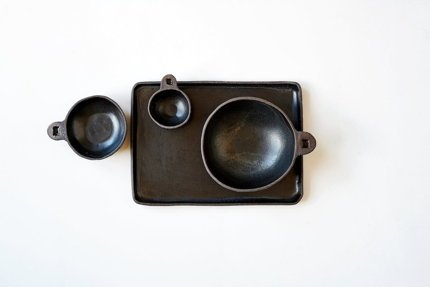 Baja Black Soup Set Decor