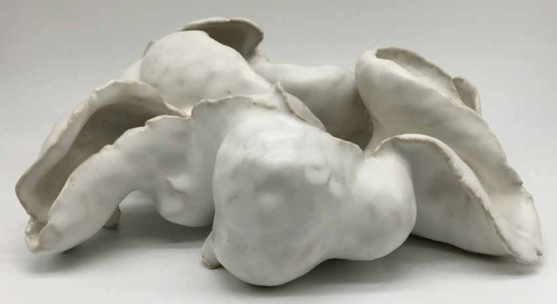Glazed Stoneware Sculpture by Evamarie Pappas-Oglander