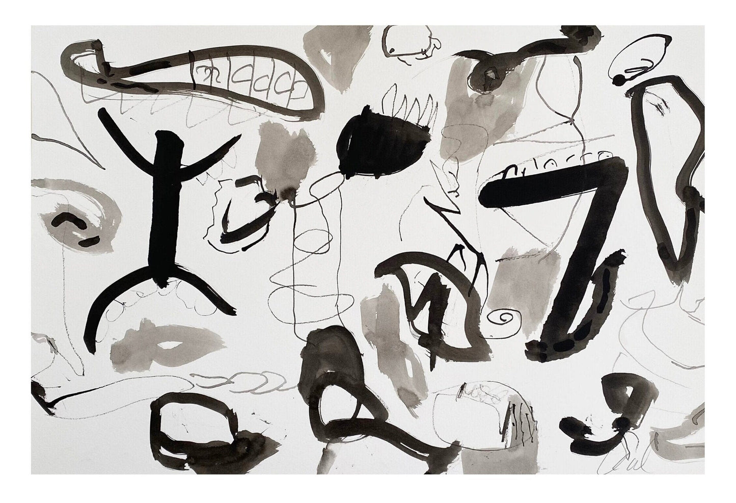 Ink on Paper by Gary Oglander