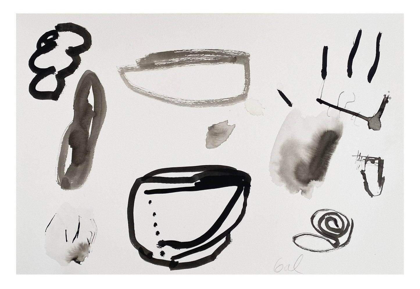 Ink on Paper by Gary Oglander