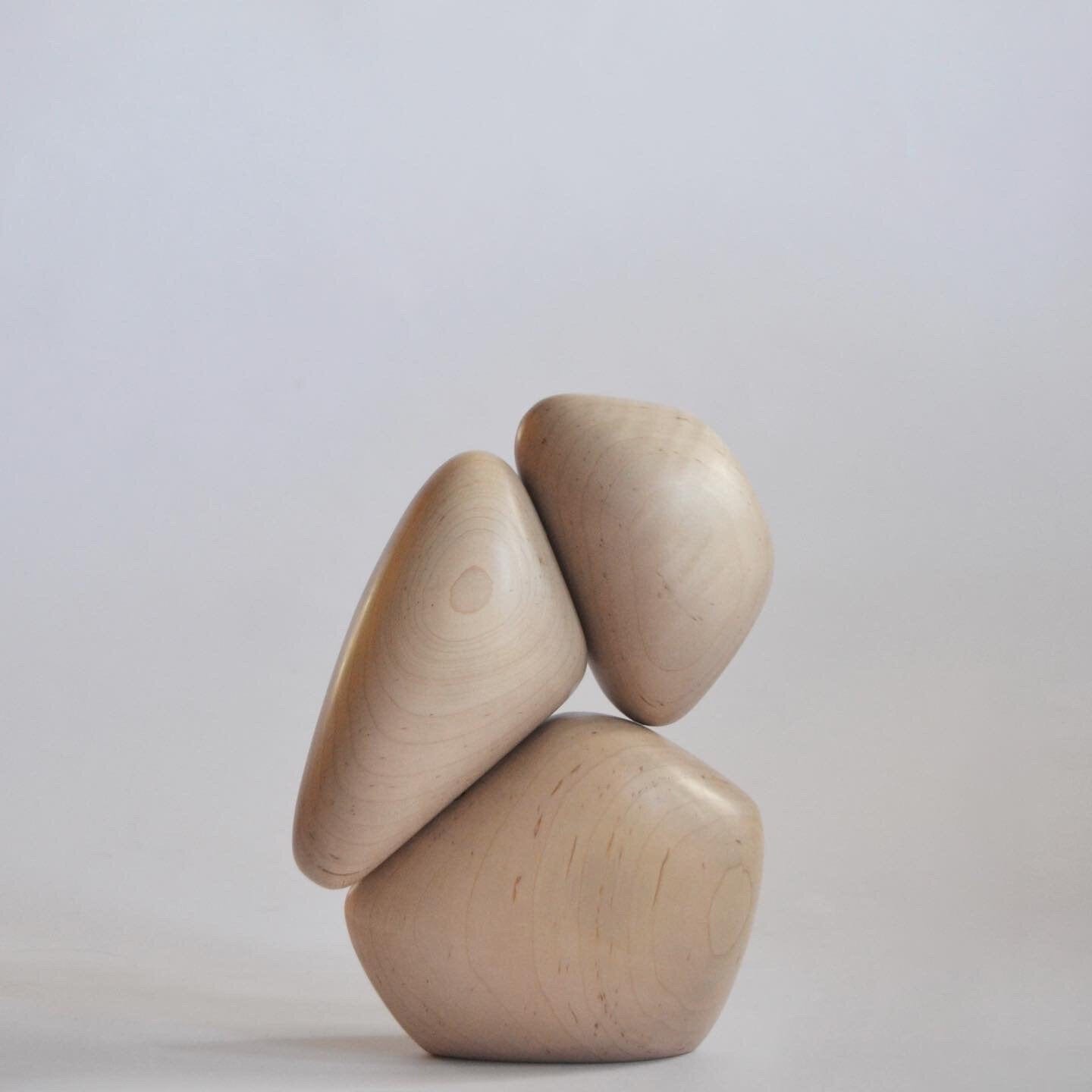 Limbo Wooden Sculpture by Chandler McLellan Sculptures & Statues