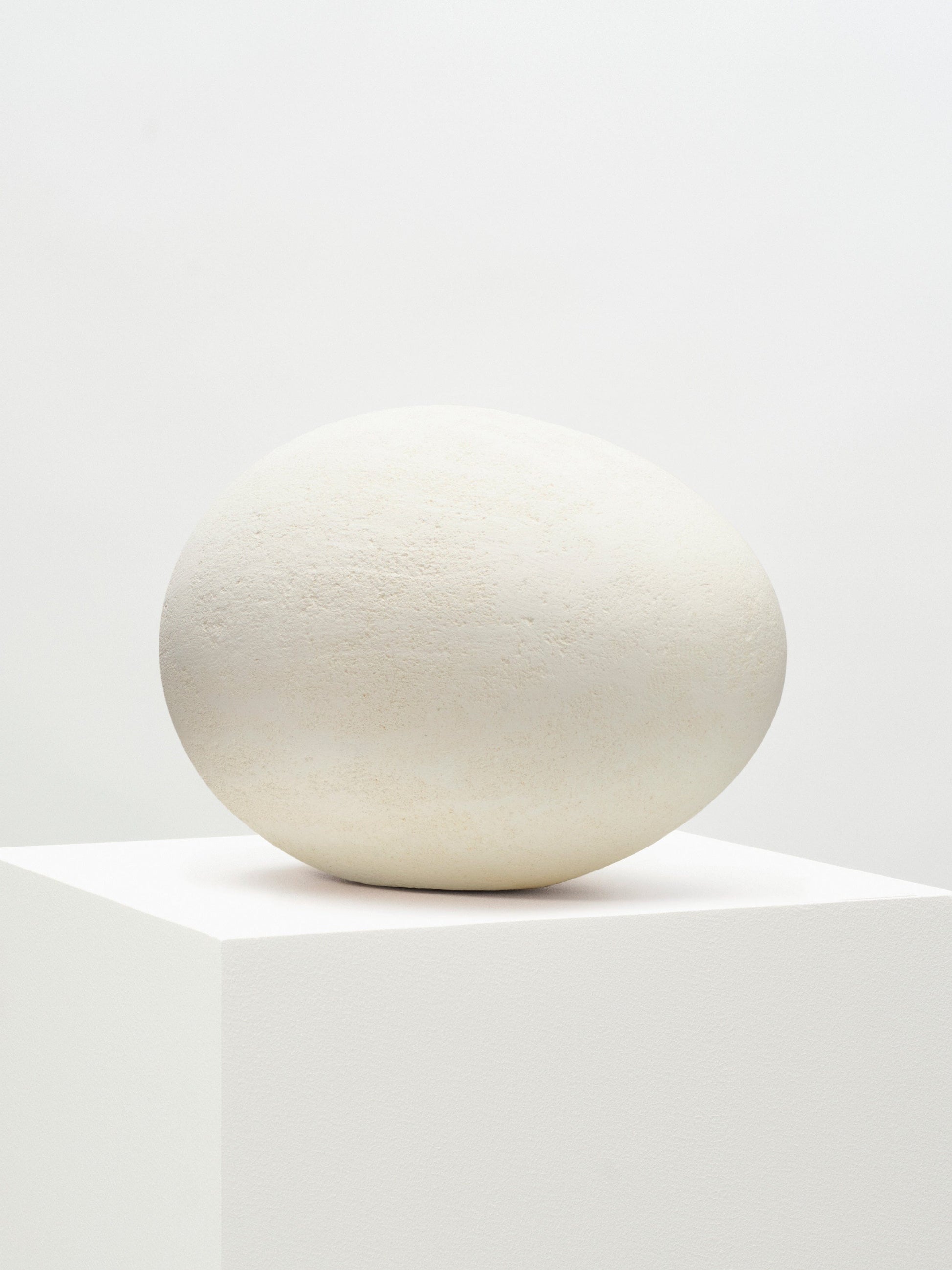 Limestone Egg Sculpture sculptures
