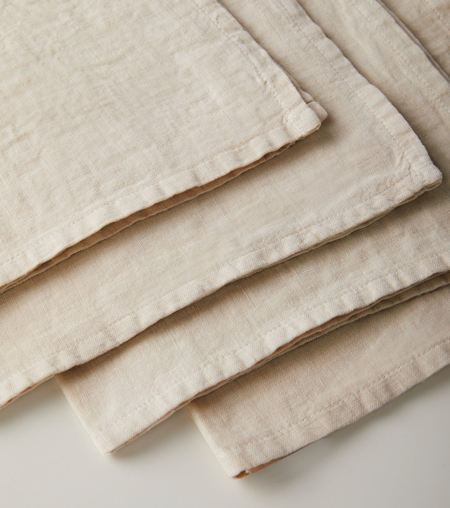 Linen Napkins (Set of Four) Decor Cream