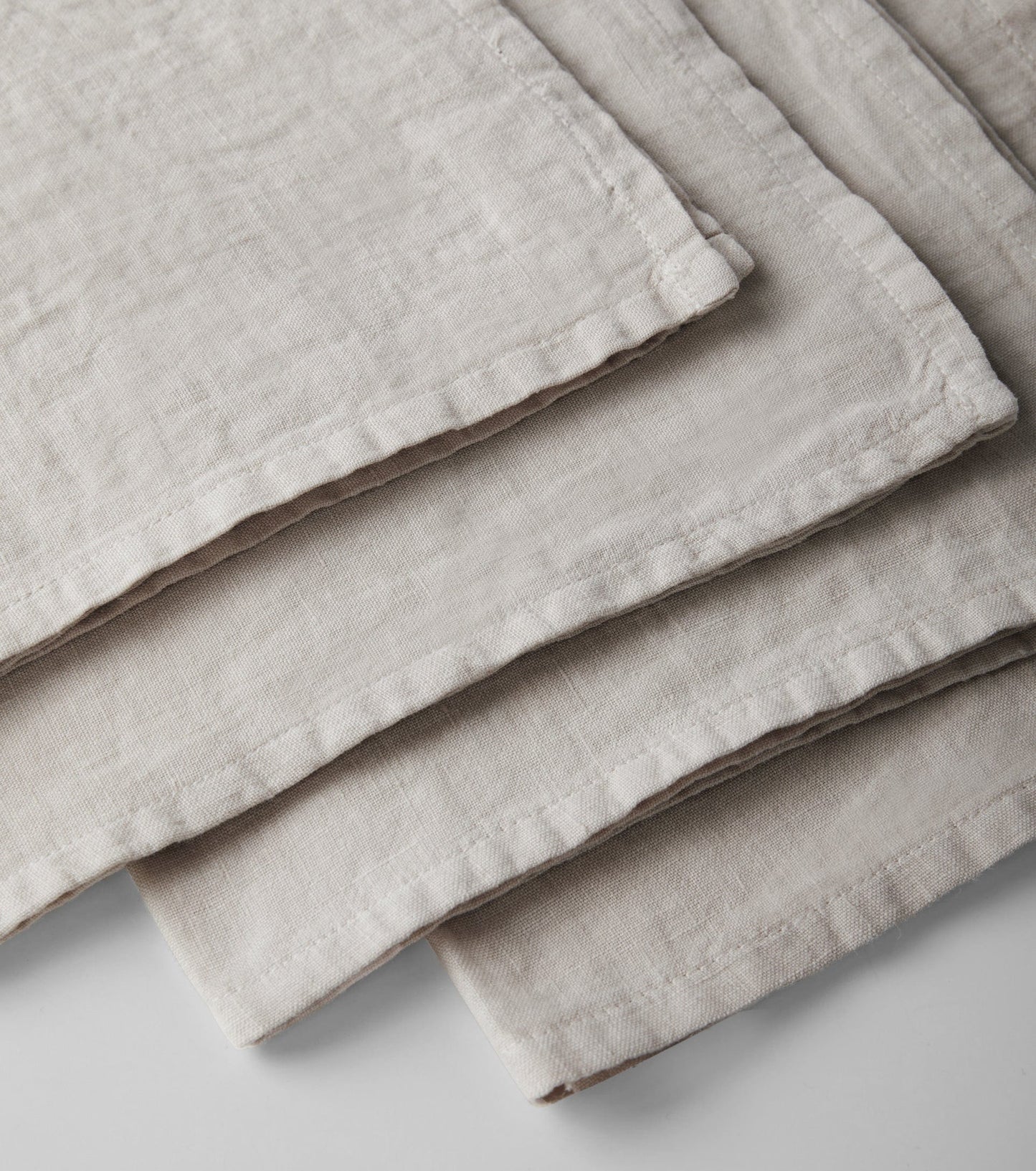 Linen Napkins (Set of Four) Decor Natural