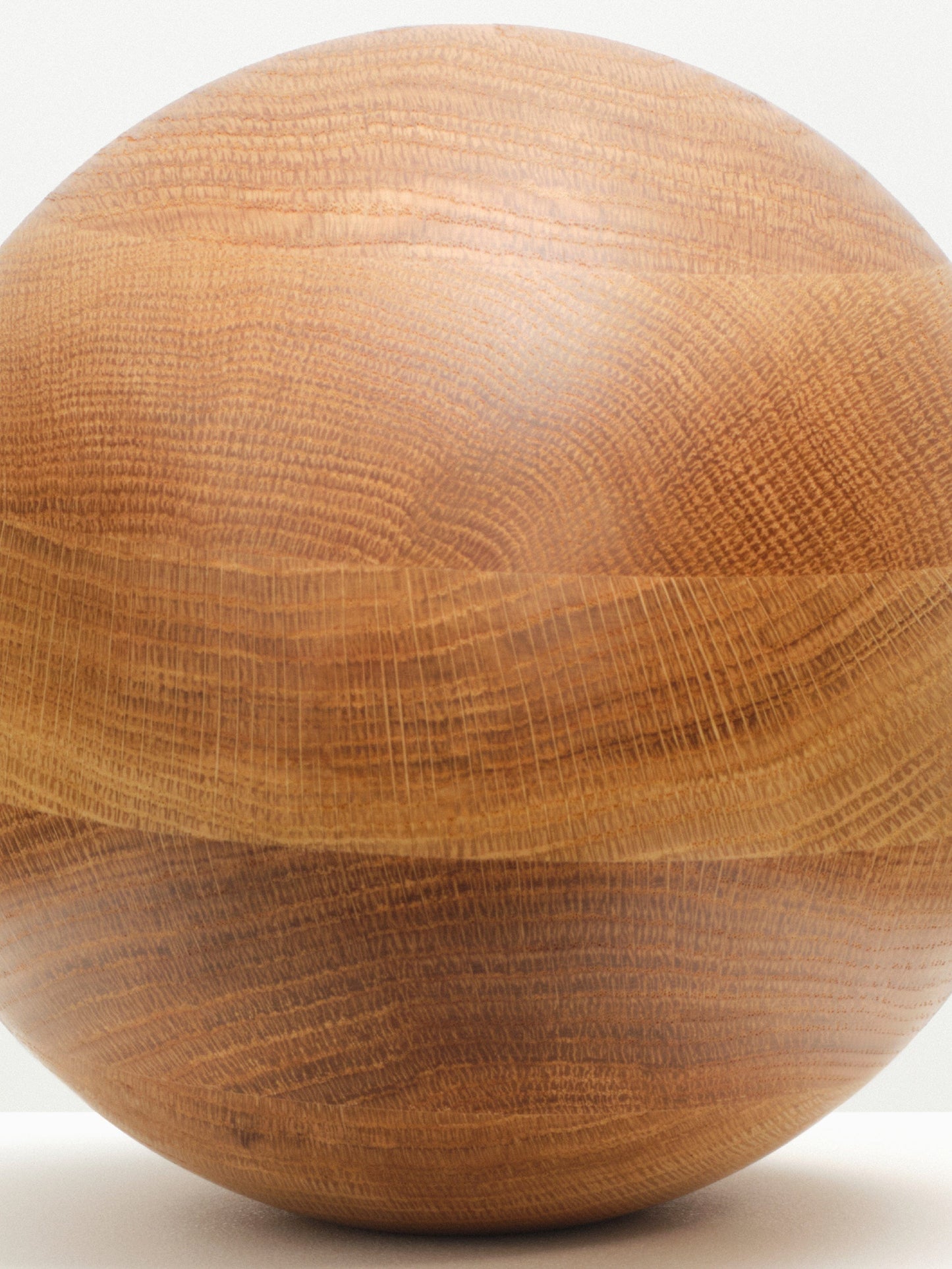 Natural Oak Egg Sculpture sculptures