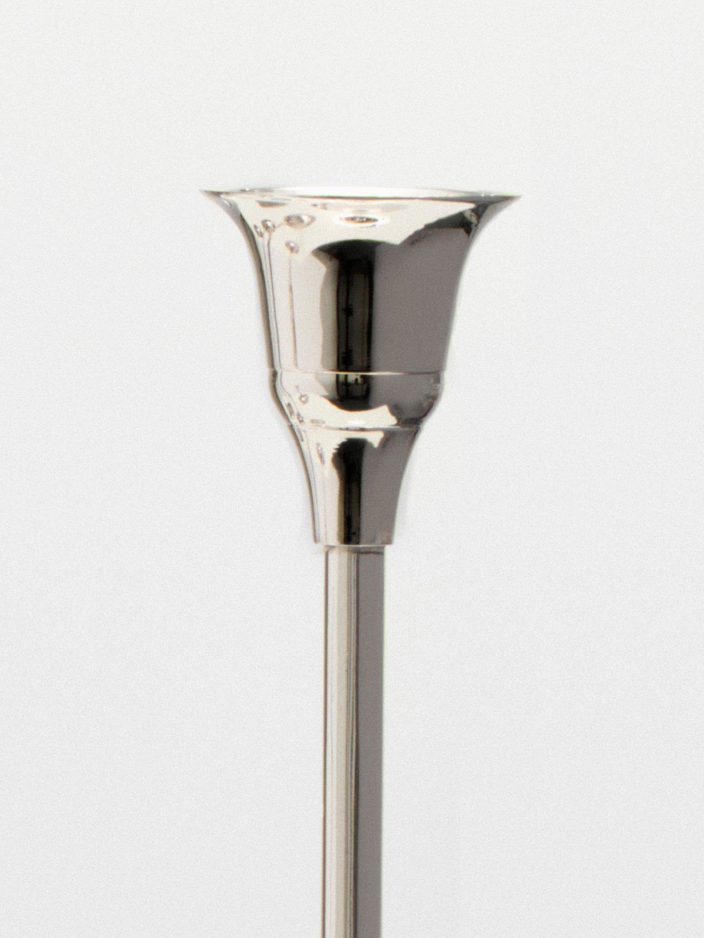 Nickel Candlestick Set Decor