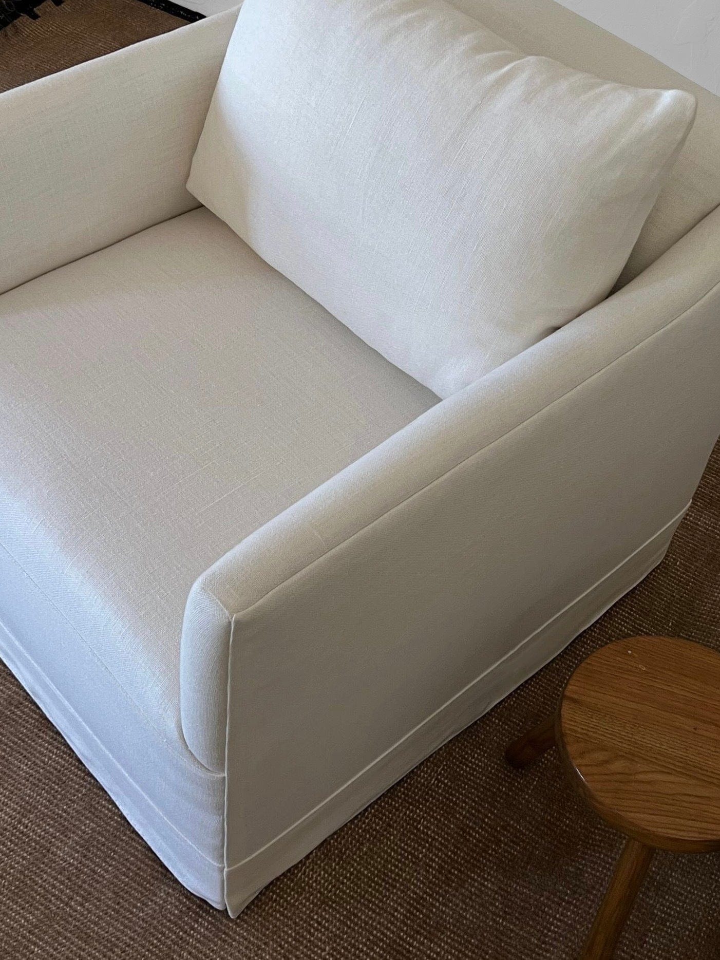 Noelle Linen Armchair Chairs