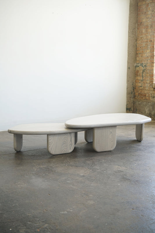 Silk Grey Ash Coffee Table Set by Last Workshop Coffee Tables