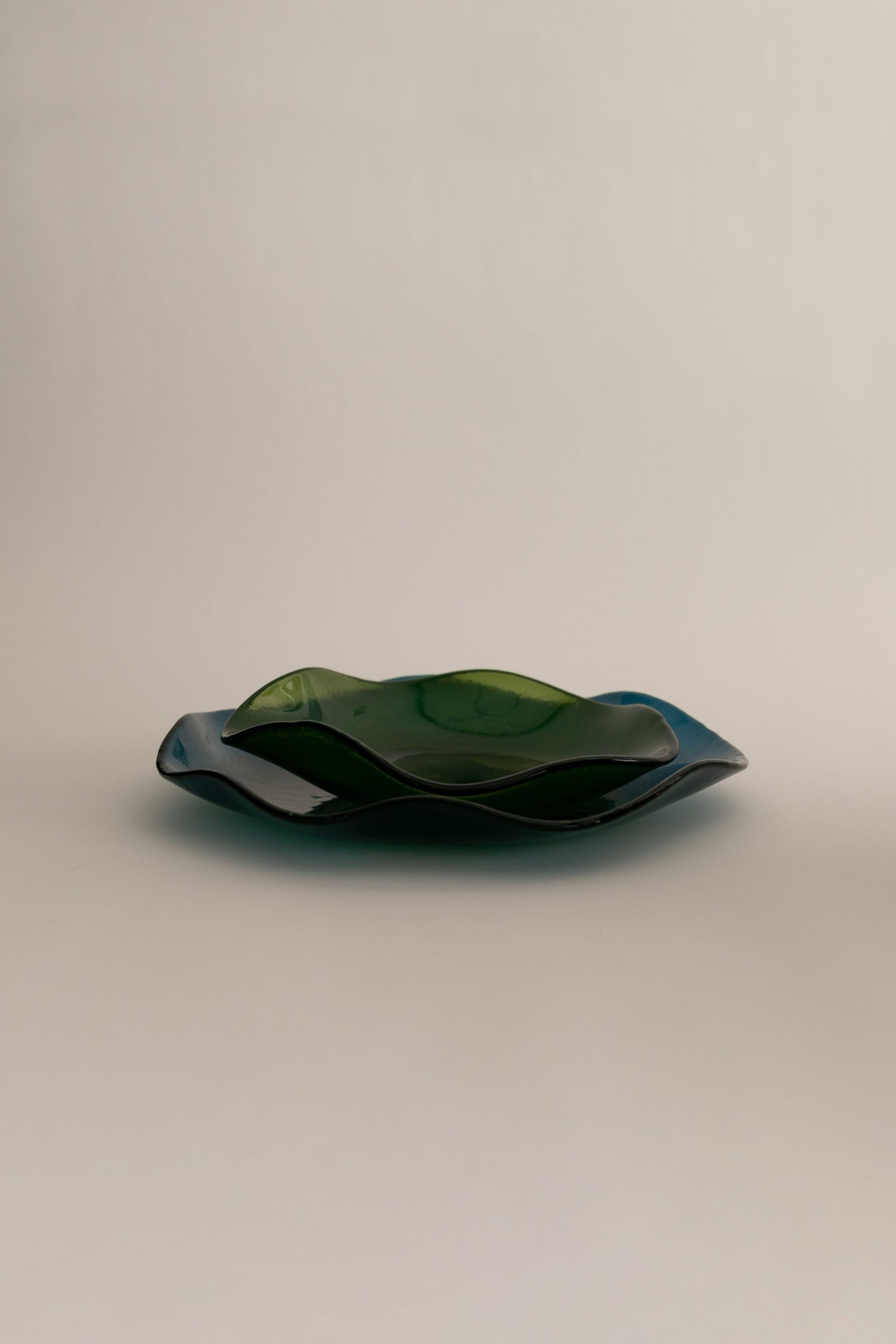 Petal Plate Indigo - Large