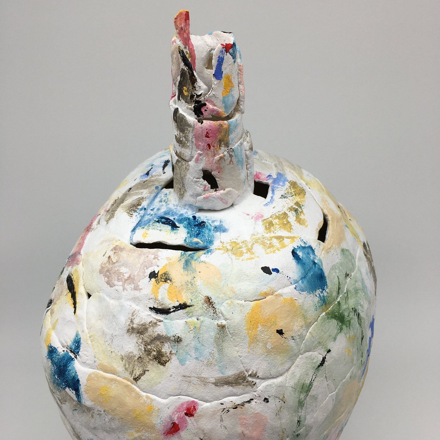 SCULPTURAL VASE BY EVAMARIE PAPPAS-OGLANDER AND GARY OGLANDER