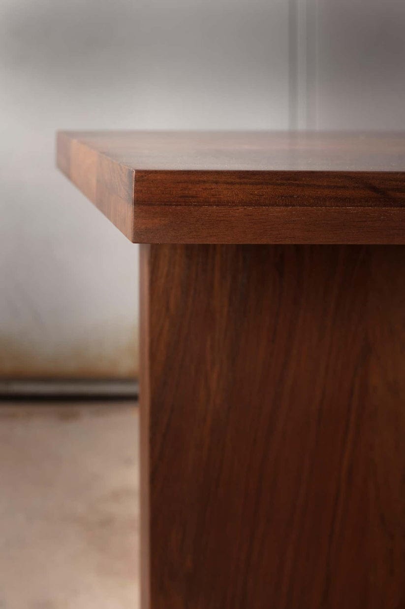 Solid Natural Walnut Side Tables End Tables