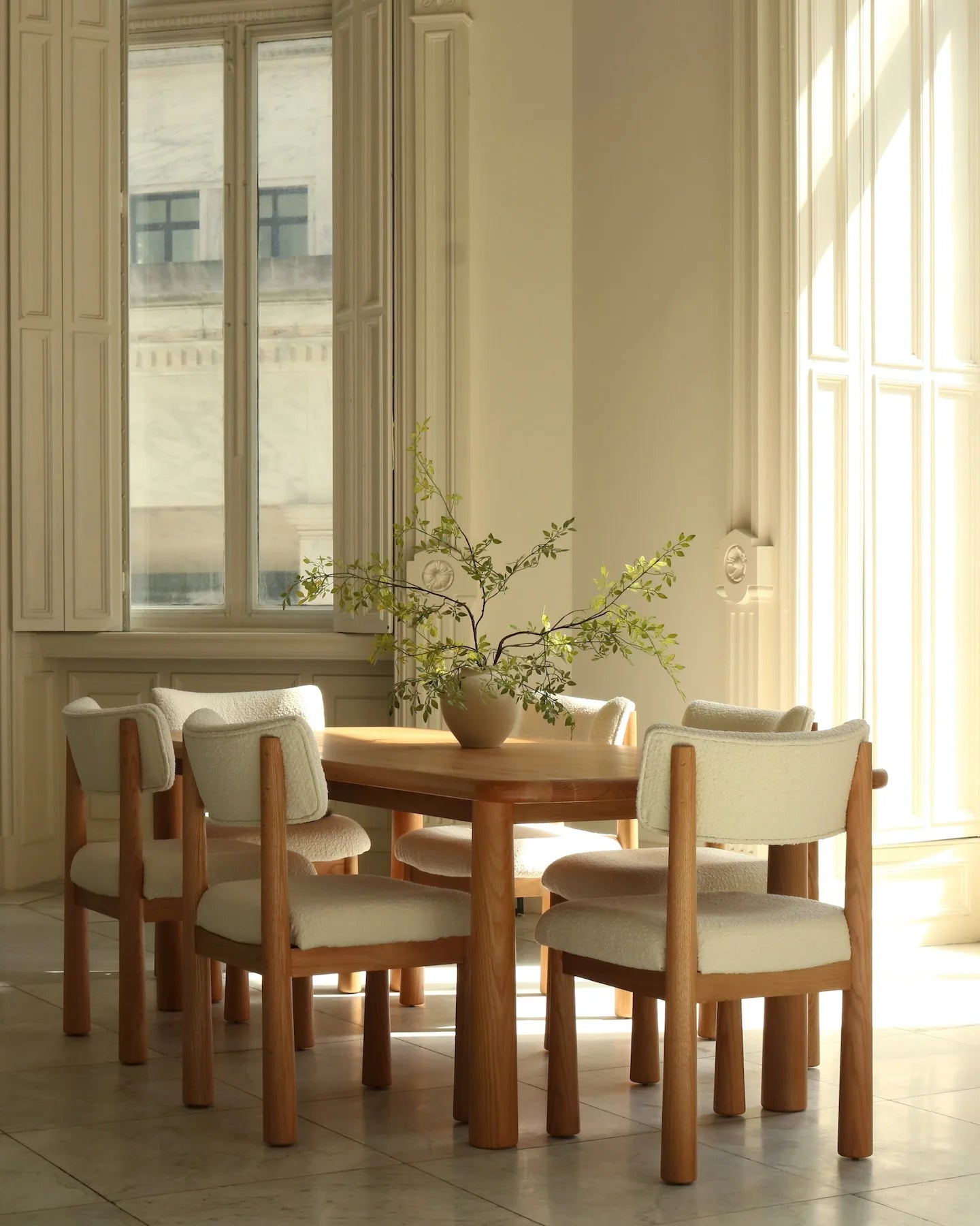Topa Topa Dining Table - White Oak