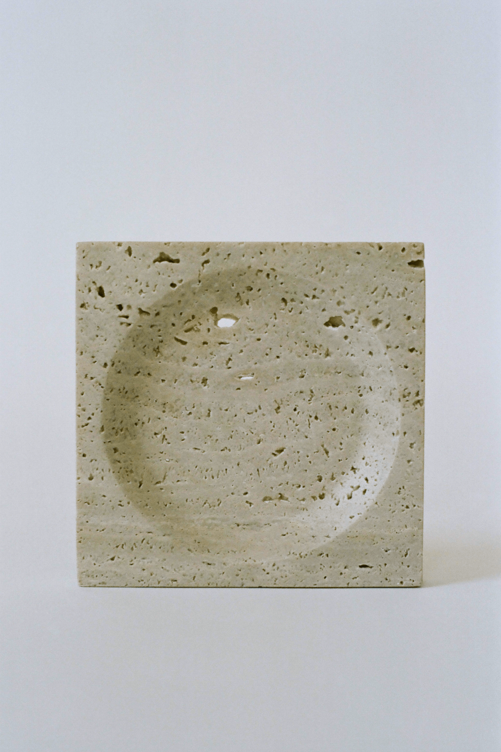 Travertine Catch-All Decorative Objects